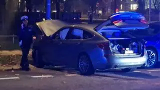 Kierowca uderzył w latarnię