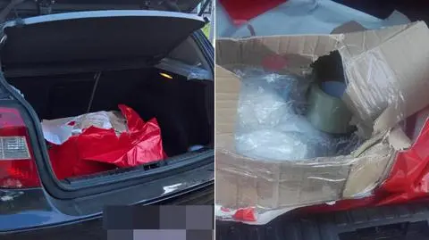 4 kilogramy amfetaminy w bagażniku