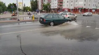 Awaria wodociągowa na Gocławiu