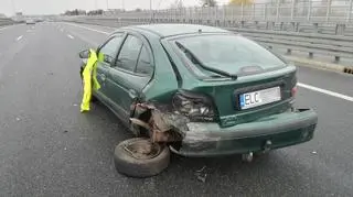 Renault i volvo zderzyły się na S2