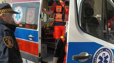 Leżał na ulicy, "od trzech dni nic nie jadł i nie pił"