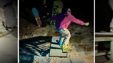 Otwarcie sezonu snowboardowego na plaży