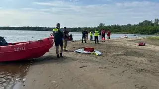Młody mężczyzna utonął w Wiśle