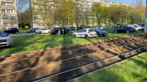 Nielegalne parkowanie przy Jagiellońskiej