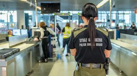 Straż graniczna na Lotnisku Chopina (zdj. ilustracyjne)