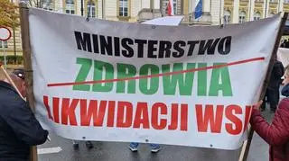Protest plantatorów przed kancelarią premiera