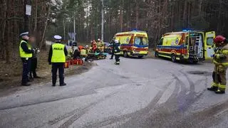 Wypadek w miejscowości Nowa Pogorzel