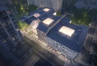 Kamienice zyskałyby szklane zadaszenia nad dziedzińcami