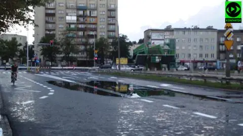 Nowa nawierzchnia, kałuża po staremu. Oblany test na Bartyckiej