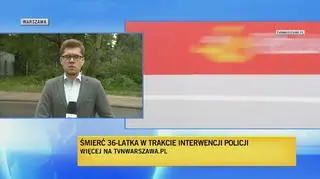 Mężczyzna zmarł po interwencji policji 