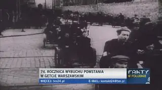 74. rocznica powstania w getcie 