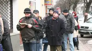 W kolejce po pączki