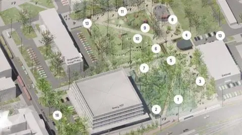 Karuzela, scena, łąka kwietna. Tak się zmieni wolski skwer