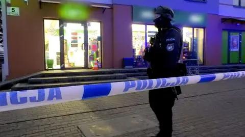 Atak nożownika w sklepie, nie żyje 35-latka. Obława skończona. Policjanci odnaleźli ciało mężczyzny