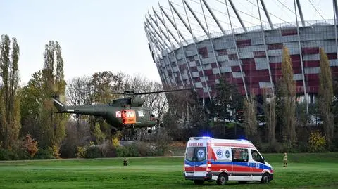 Szpital Narodowy. Drony przetransportują próbki do badań, miejskie autobusy - pacjentów