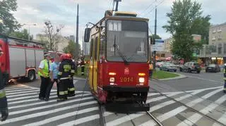 Tramwaj wjechał w tył osobówki