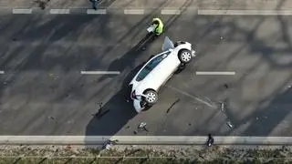 Wypadek na Bronisława Czecha