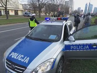 Rolnicy odjechali w asyście policji