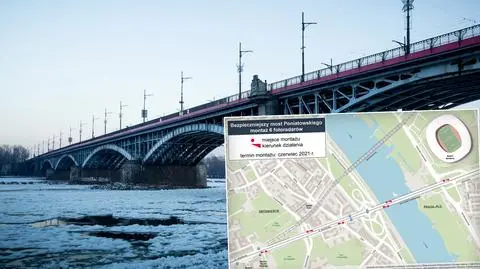Znamy dokładnie lokalizacje fotoradarów na moście Poniatowskiego