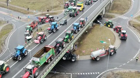 Zakończył się protest rolników na Mazowszu