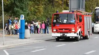 Zderzenie autokaru z autobusem