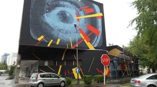 Nowy mural na kinie Elektronik 