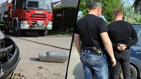 Policyjny pościg z finałem na latarni. "Tusiek" i "Fusol" zatrzymani