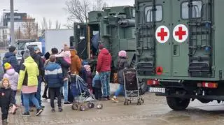 Zwiedzanie strefy wojskowej przy Stadionie Narodowym