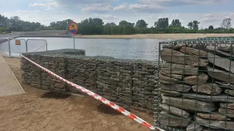 Miały być kajaki, wieża i ścianka. Jeziorko ciągle w budowie