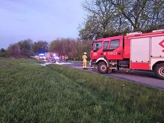 Wypadek w miejscowości Rudzienko