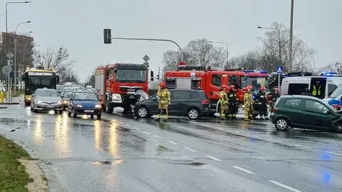 Zderzenie w Dolinie Służewieckiej 