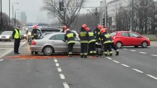 Zderzenie na Mokotowie