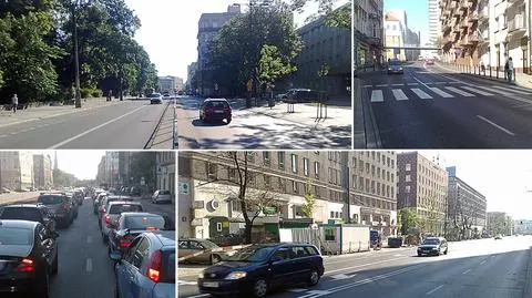 Poranny szczyt w centrum. "Jak w niedzielę"