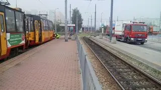 Zderzenie tramwajów na Bemowie