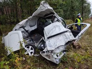 Wypadek na drodze krajowej numer 62