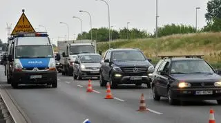 Wypadek na Wale Miedzeszyńskim 