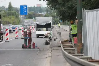 Początek utrudnień na Trasie Łazienkowskiej