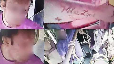 "Zapytał kobiety o godzinę, potem zaczął je bić pięściami w głowę, groził, że zabije". Zatrzymali agresora z autobusu