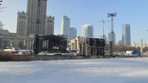 WOŚP zagra dla małych i dużych. Scena prawie gotowa