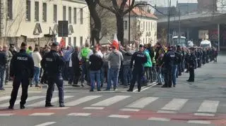 Protest taksówkarzy