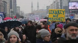 Manifa na Marszałkowskiej