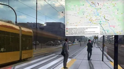 Inwestycje tramwajowe w Warszawie