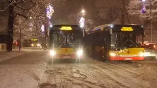 Autobusy nie mogą podjechać Belwederską
