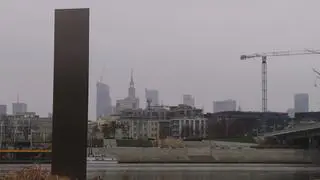 Monolit pod mostem Świętokrzyskim