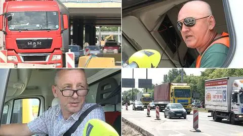 "Dla przyjemności nie jadą, a inaczej się nie da". Kierowcy o tirach na Trasie AK