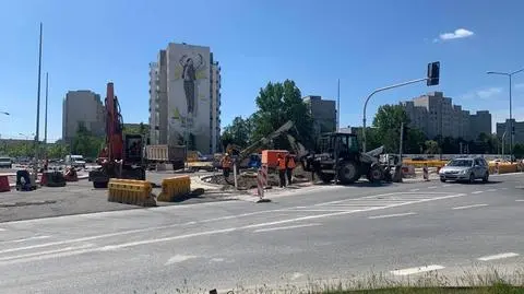 Weekendowe zmiany na drogach. Otworzą rondo na Ursynowie, naprawią torowisko na Woli