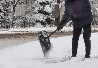 Intensywne opady śniegu w stolicy