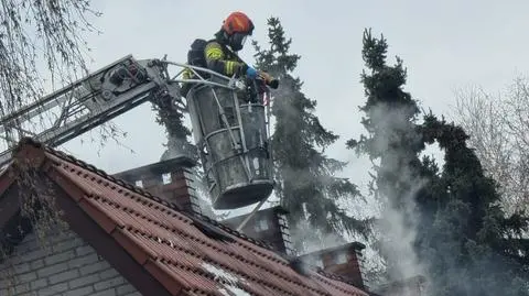 Pożar budynku gospodarczego 