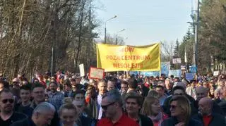 Protest w Wesołej