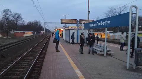 Awaria na stacji Warszawa Rembertów